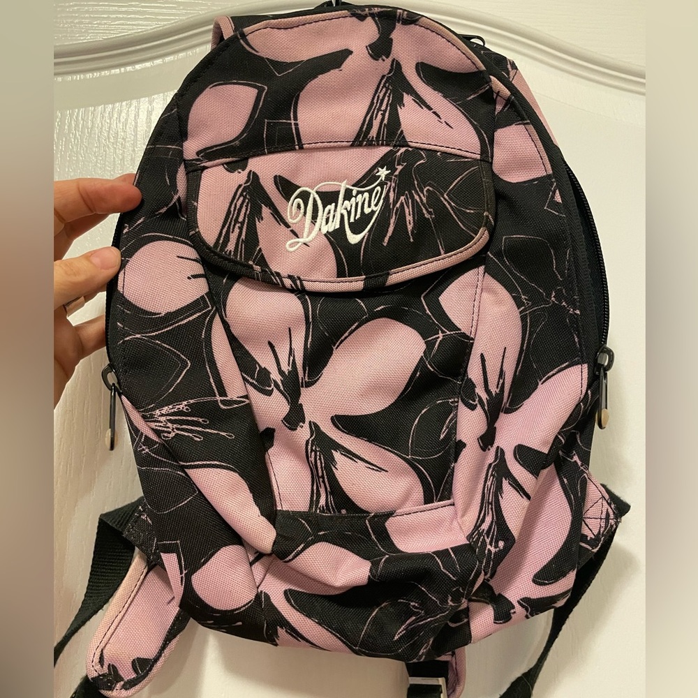 Dakine black and pink small backpack perfect for short hike